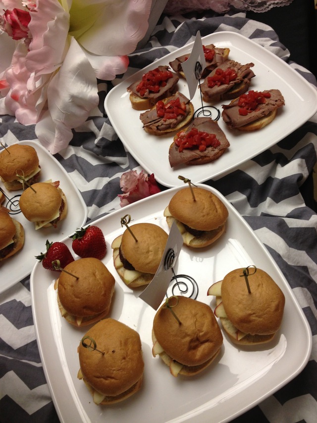 grilled cheese bar, nashville wedding caterer, ribbons of chocolate