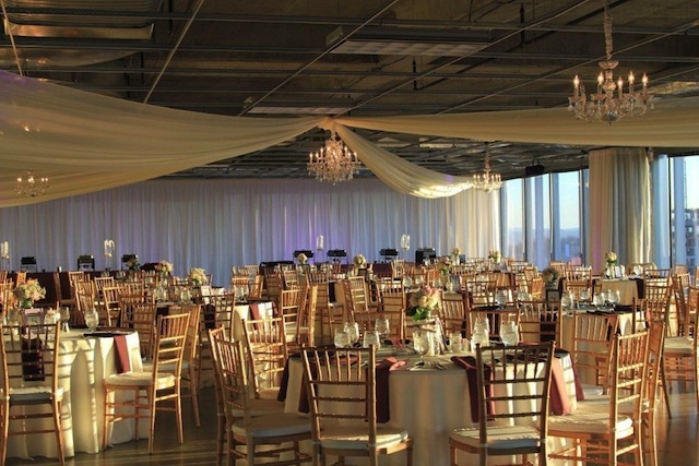 wedding at pinnacle nashville building