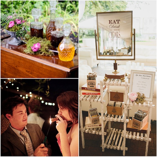 cigar bar grooms party bachelorette party rehearsal dinner whiskey bar