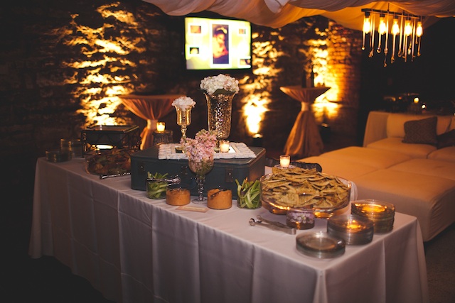 dessert reception nashville downtown wedding