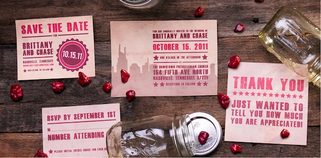 wedding invitation contest nashville toast and jam