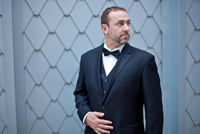 sleek, rooftop downtown wedding nashville