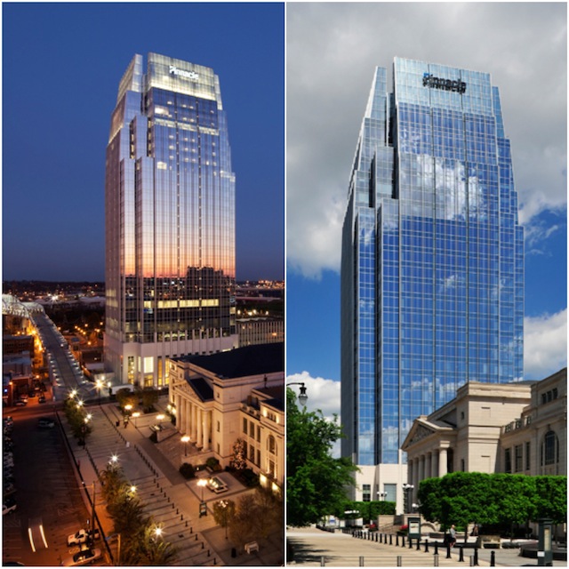 downtown wedding venue rooftop skyline nashville