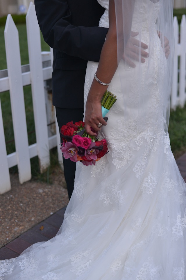 african american bride nashville, beautiful franklin tn wedding, colorful, mint, fuchsia tangerine, plum