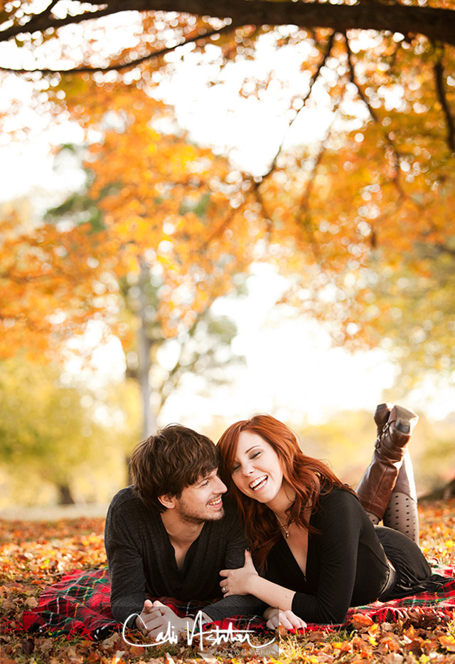 fall engagement pics nashville