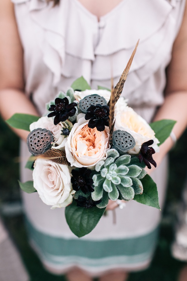 textural floral design bouquets nashville weddings, enchanted brides