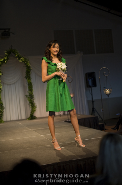 green bridesmaid dress Bella Bridesmaid