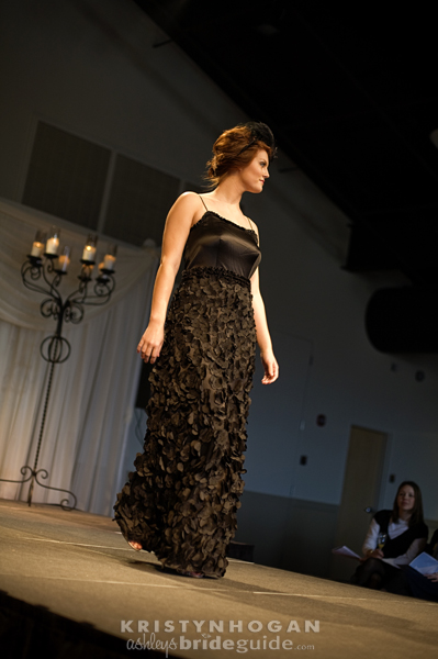 black bridesmaid dress Bella Bridesmaid