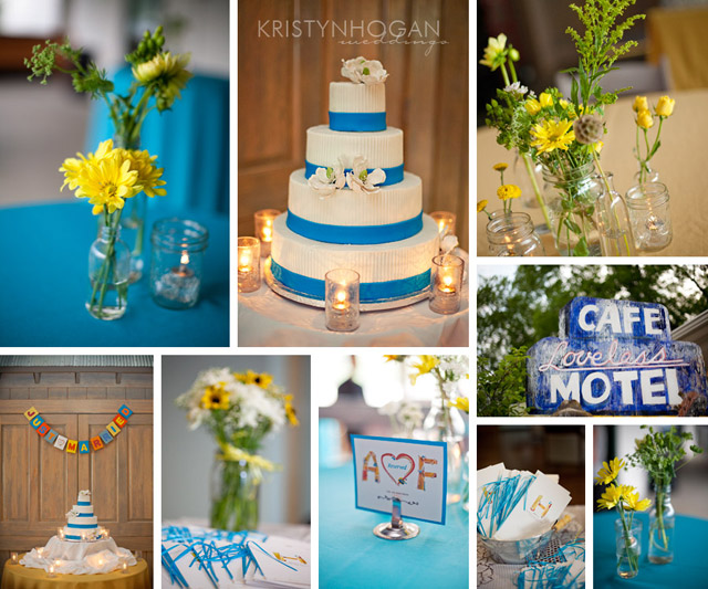 Kristyn-Hogan-Lifestyle-Wedding-photographer-loveless-cafe-barn-reception-country-wedding-turqoise-and-yellow