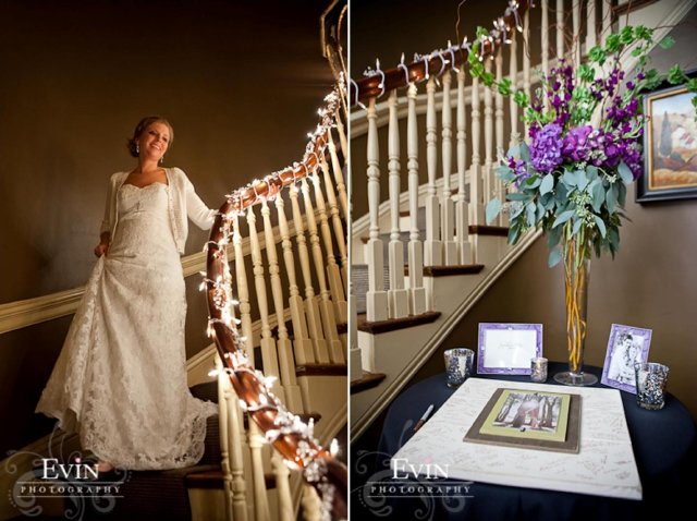 mere bulles, nashville reception, wedding, brentwood, silver, purple