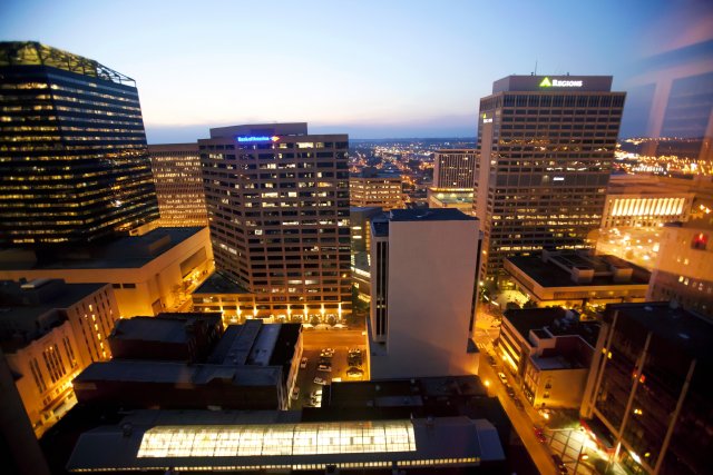 nashville city club, downtown nashville, wedding venue, great view