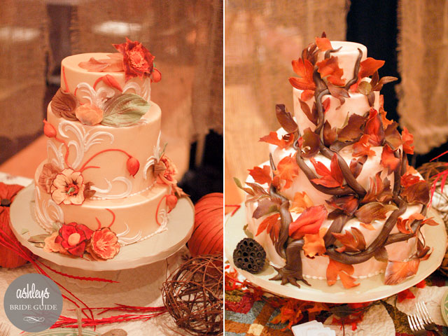 Nashville, wedding cake, the bake shoppe, autumn, fall, bridal show