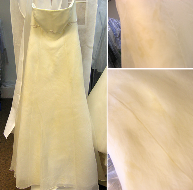 Oakwood-Cleaners-Flood-Damage-Gown-Cleaning