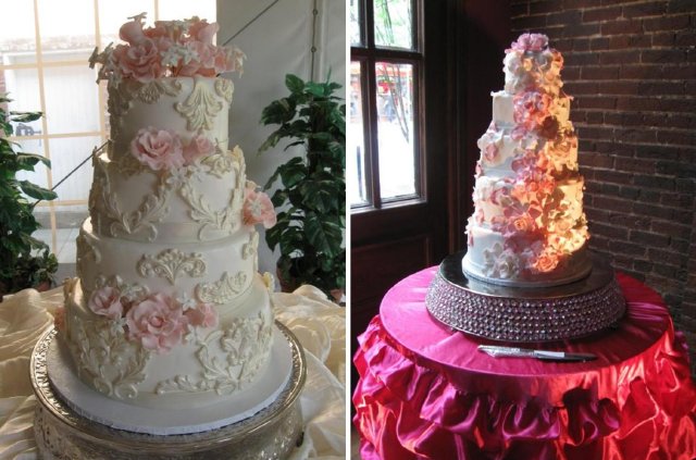 signature cakes by vicki, artist, professional, detailed, roses, pink