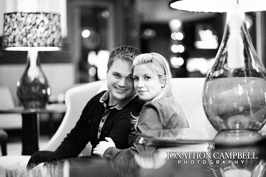Jonathon Campbell engagement photography union station