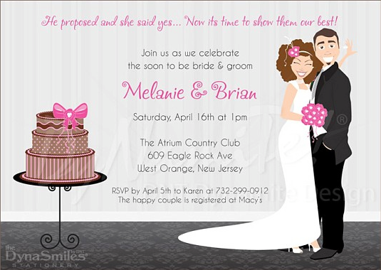 african american stationery, african american bridal shower, african american baby shower, african american shower invitations