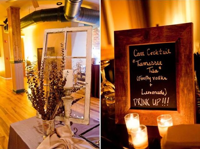 Nashville Event Space, downtown weddding, avenue, rustic romantic