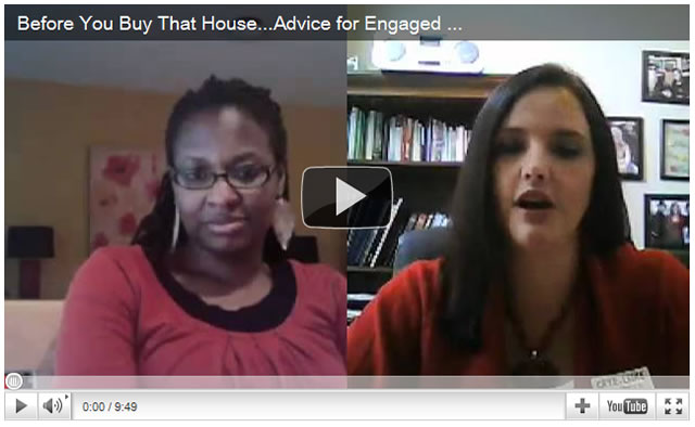 home buying advice for engaged couples and newlyweds