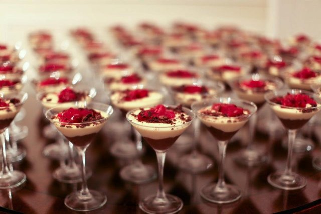 beyond details, nashville wedding vendor, dessert, martini, chocolate