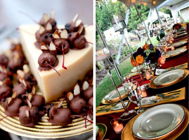 beyond details, mice, dessert, dinner table, nashville, wedding, vendor, reception