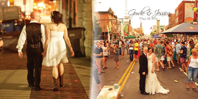 picture this nashville, wedding, bride, groom, guest book