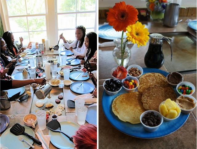 list of bridal shower venues nashville, pfunky griddle