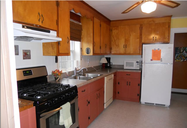 kitchen for bridal party access