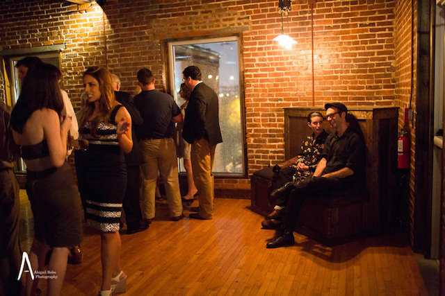 dark romantic sultry candlelit wedding nashville cannery abigail bobo music city events