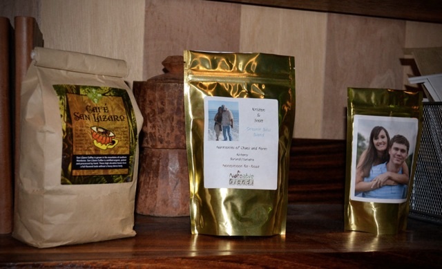 custom coffee blend favors nashville