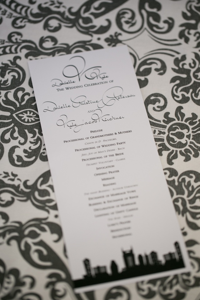 nashville themed wedding invitation diy