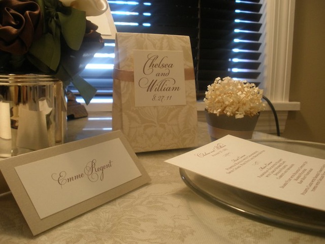 nashville elegant wedding invitation 