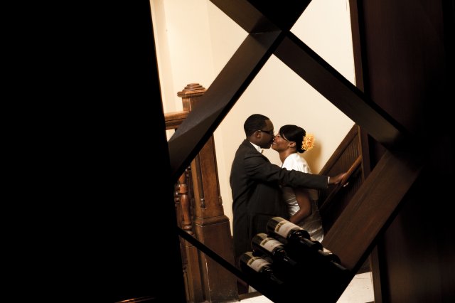 enchanted florist, union station, wine cellar, bride, groom