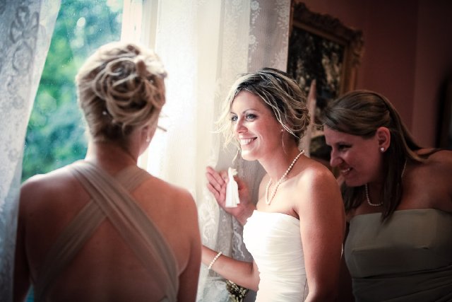 bride, nashville wedding, before the ceremony, looking out the window