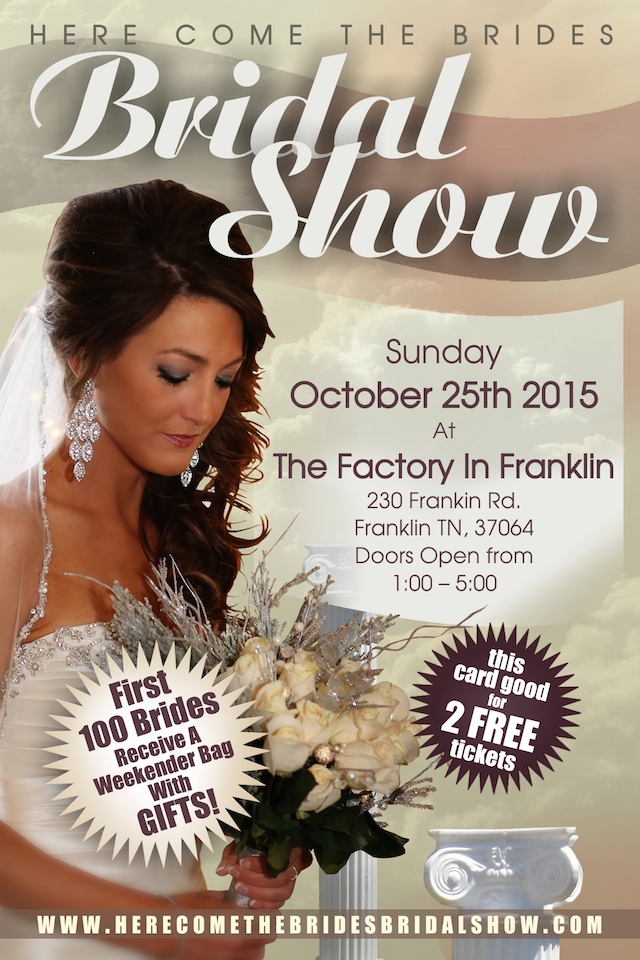 Here Come The Brides Bridal Show at The Factory at Franklin image