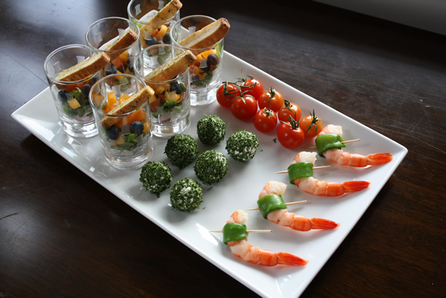 Down South Delights Modern Spring Appetizer Array