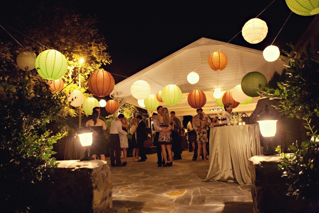 Green Nashville Wedding Cedarwood Reception