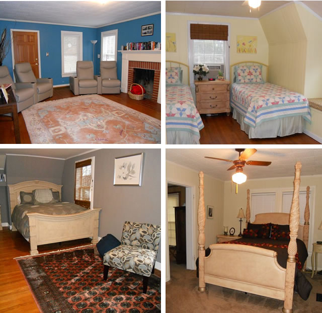 guest rooms at nashville wedding location