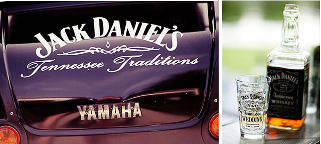 jack daniels wedding car nashville