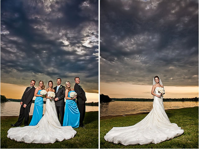 rock castle wedding party