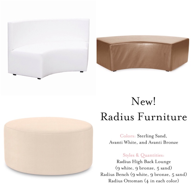 modern wedding nashville rentals lounge chairs, liberty party rental