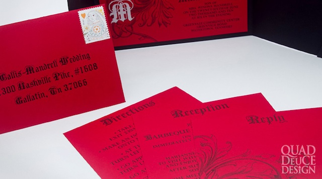 custom, affordable, wedding invitations, nashville