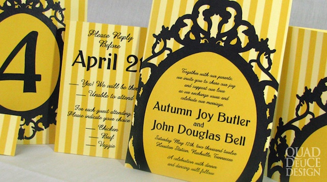 custom, affordable, wedding invitations, nashville