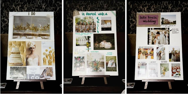 how to design your wedding inspiration board