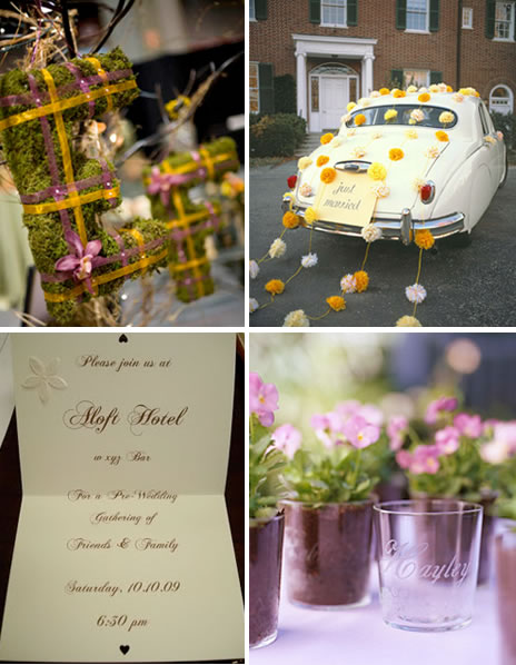 purple nashville wedding ideas 