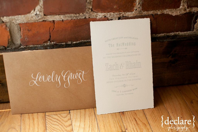 fake wedding bridal show nashville, wedding reception, signs, pretty writing, calligraphy, the not wedding, cannery one