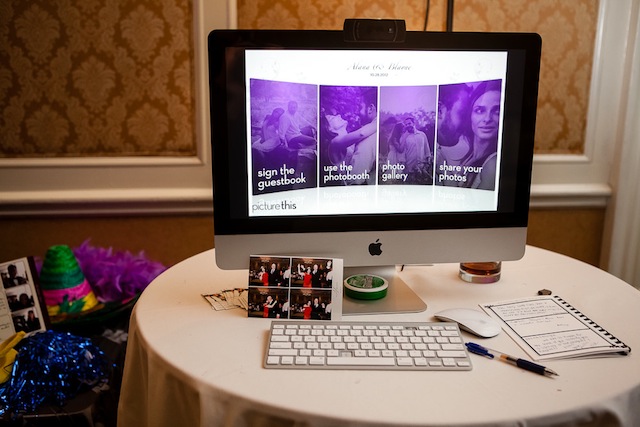 photo booth nashville kiosk wedding reception fun