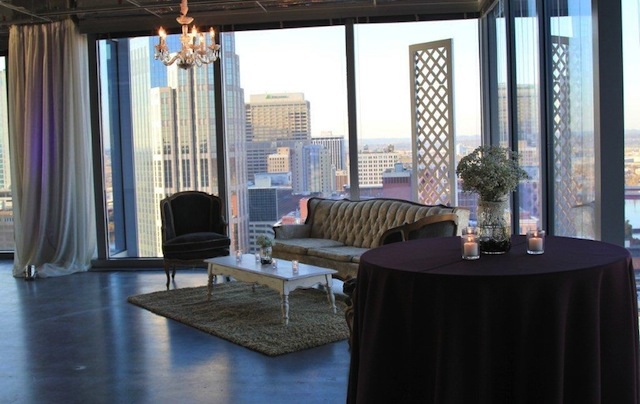 wedding at pinnacle nashville building