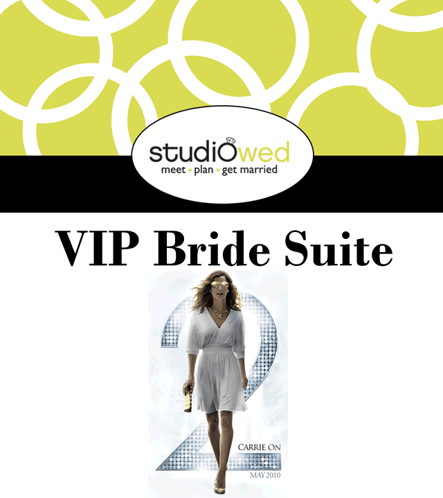 studio wed sex and the city party