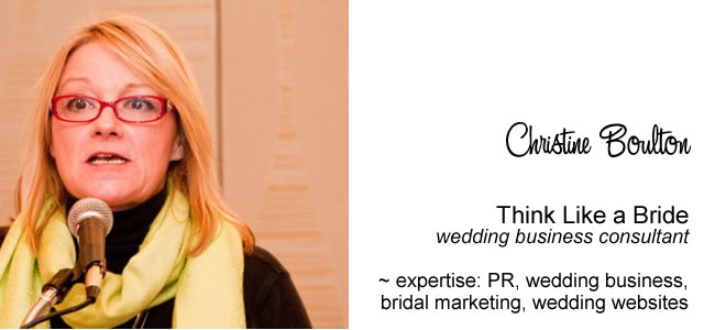 wedding business expert think like a bride