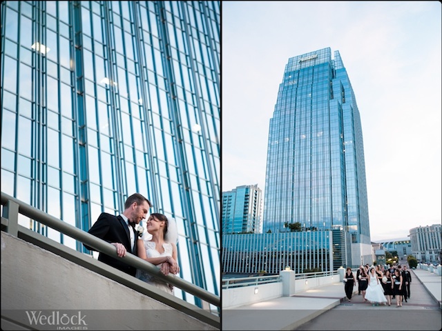 wedlock images, bride, downtown nashville, wedding